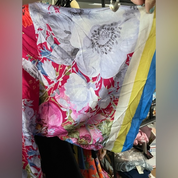 Aratta, Starletta Maxi Kimono In One Size Fits Up To 3xl. - Picture 9 of 13